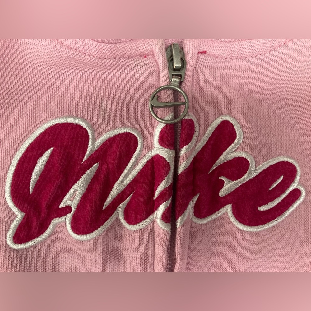 🌸Nike Pink zip front Hoodie with pockets
